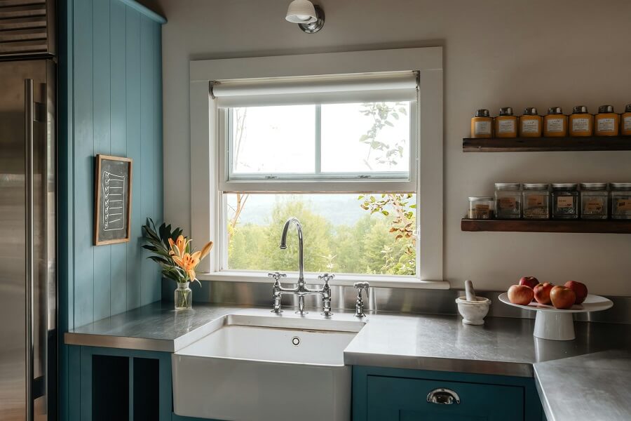 An open kitchen window in daylight, ventilation for a Clean Home