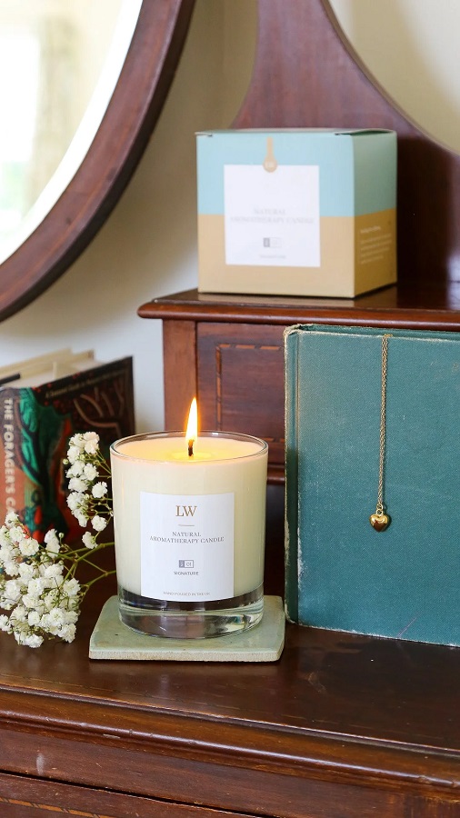 Lovewell Botanical Glow Massage Candle