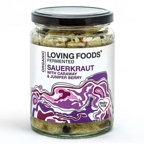 Organic Sauerkraut, Caraway & Juniper Berry