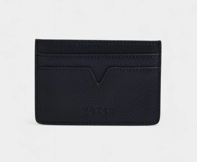 Votch Sol Bamboo Leather Card Holder