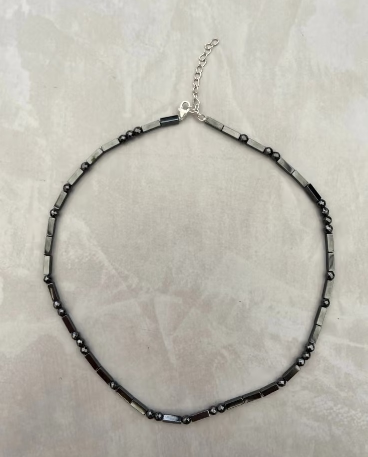 Rize Hematite Necklace